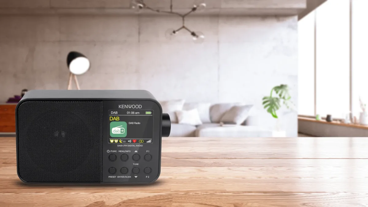 Kenwood CR-M30DAB-B Tragbares DAB+ Radio – Bild 3