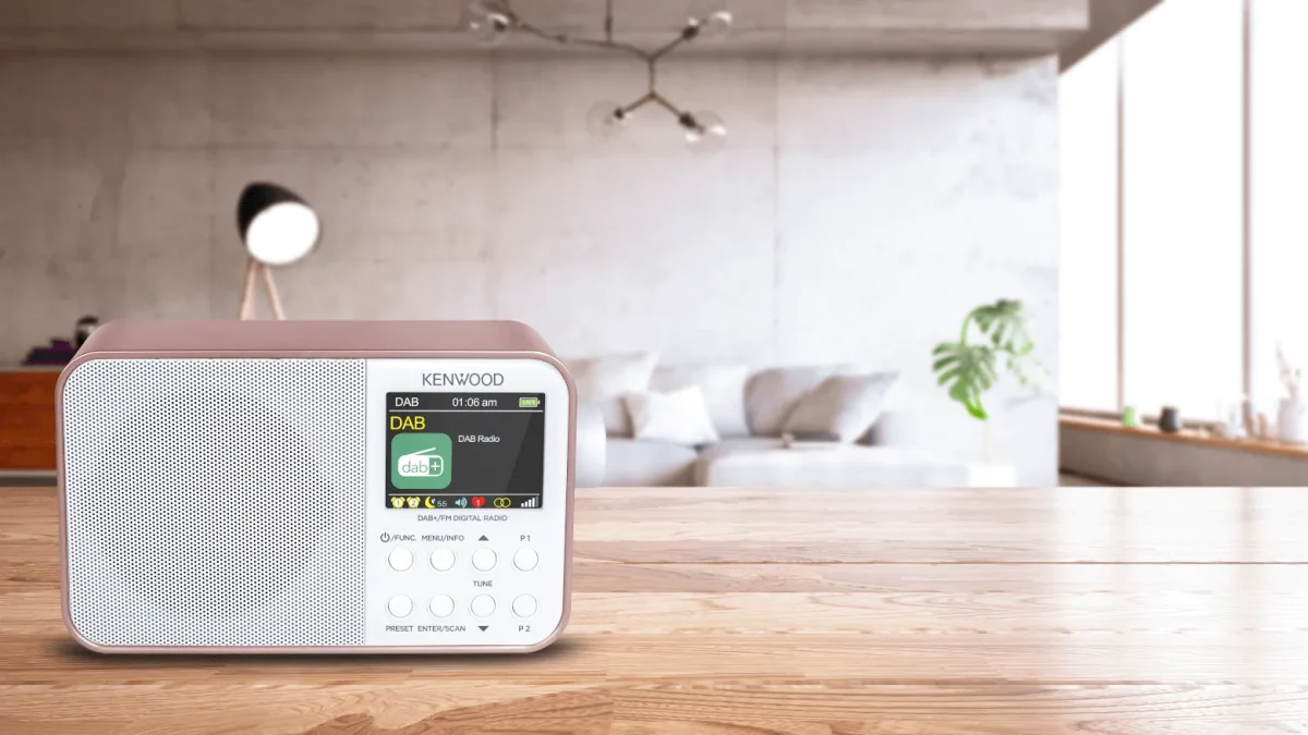 Kenwood CR-M30DAB-R Tragbares DAB+ Radio – Bild 2