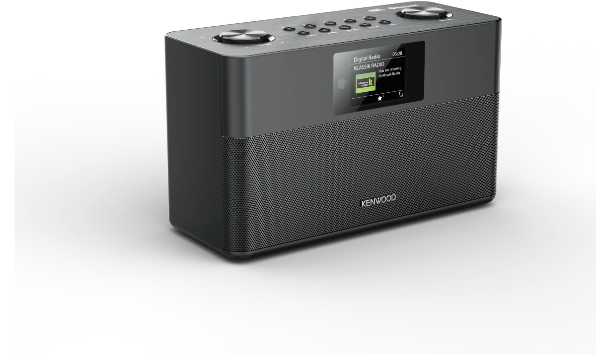 Kenwood CR-ST80DAB-B Stereo Kompaktradio mit DAB+ und Bluetooth Audiostreaming – Bild 1