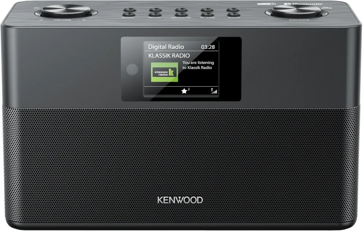 Kenwood CR-ST80DAB-B Stereo Kompaktradio mit DAB+ und Bluetooth Audiostreaming – Bild 6