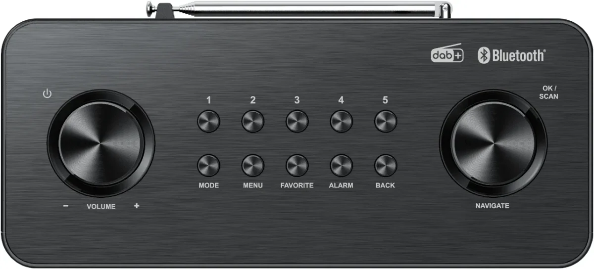Kenwood CR-ST80DAB-B Stereo Kompaktradio mit DAB+ und Bluetooth Audiostreaming – Bild 9
