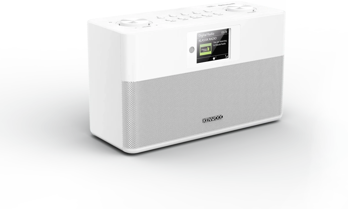 Kenwood CR-ST80DAB-W Stereo Kompaktradio mit DAB+, UKW, Bluetooth und TFT-Farbdisplay. – Bild 1