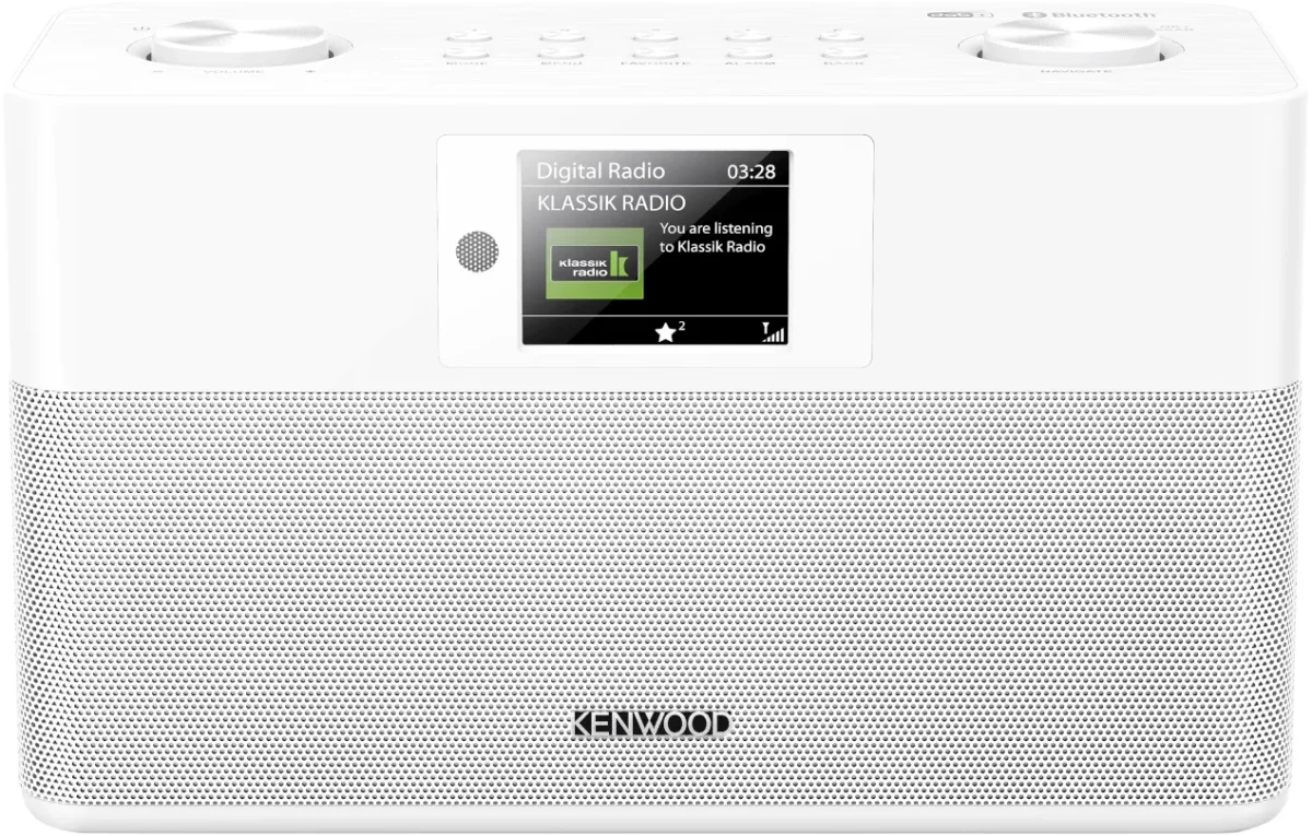 Kenwood CR-ST80DAB-W Stereo Kompaktradio mit DAB+, UKW, Bluetooth und TFT-Farbdisplay. – Bild 9