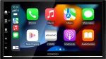 Kenwood DMX7722DABS Digitaler Media-AV-Receiver mit 6,8"-WVGA-Display, Wireless CarPlay und AndroidAuto sowie Digitalradio DAB+.