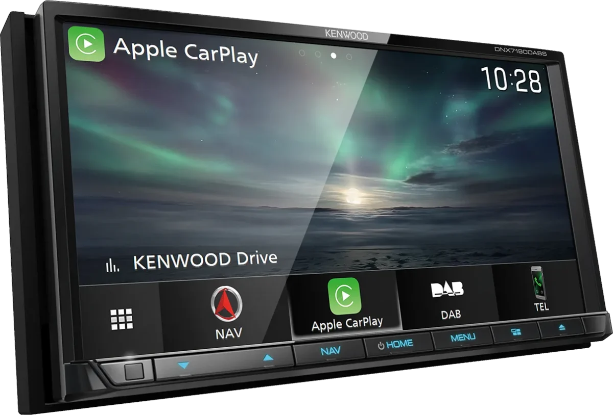 Kenwood DNX7190DABS Navitainer mit 17,7 cm WVGA-Monitor, Apple CarPlay, Android Auto und Digitalradio – Bild 4