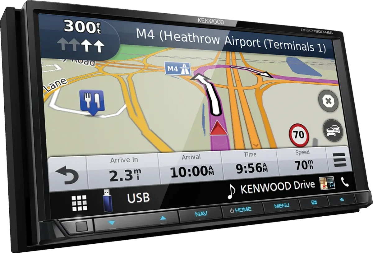 Kenwood DNX7190DABS Navitainer mit 17,7 cm WVGA-Monitor, Apple CarPlay, Android Auto und Digitalradio – Bild 5