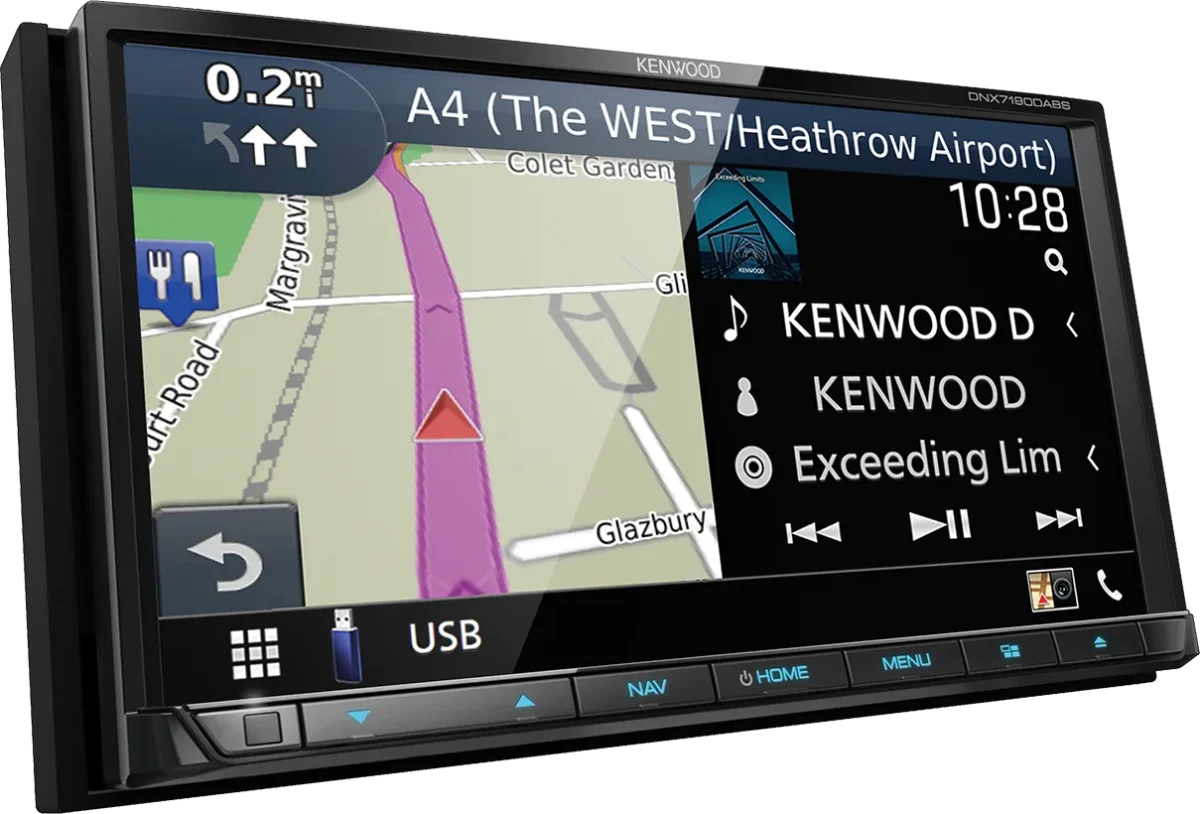 Kenwood DNX7190DABS Navitainer mit 17,7 cm WVGA-Monitor, Apple CarPlay, Android Auto und Digitalradio – Bild 7