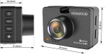 Kenwood DRV-A510W Dashboard-Kamera mit 2,0"-LCD-Display, 2K-HD-Aufnahme und drahtloser Verbindung – Bild 16