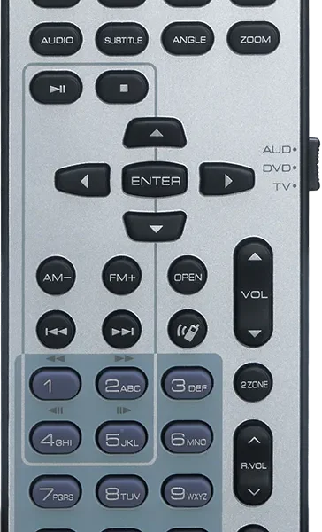 Kenwood KCA-RCDV340 IR-Fernbedienung für Multimedia-Monitore