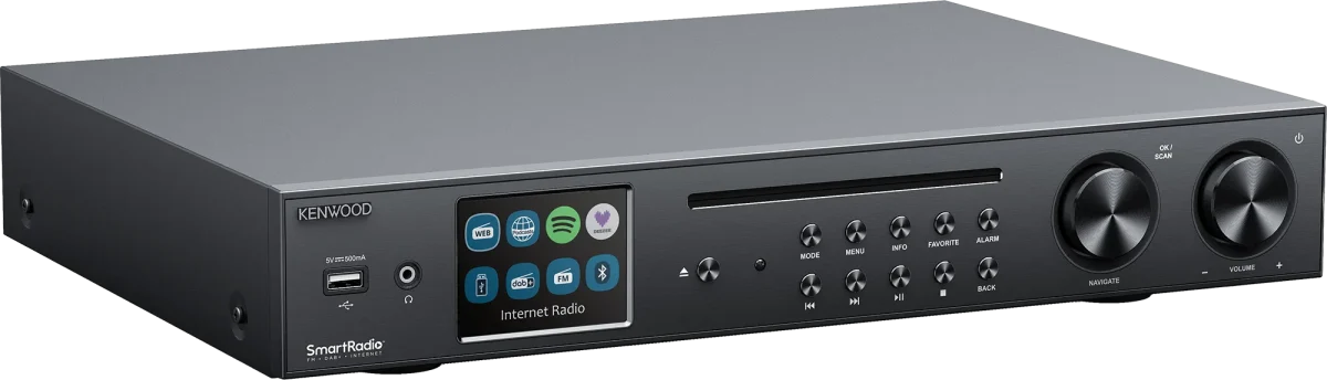 Kenwood KR-W8000SCD-B Smart HiFi CD-Receiver – Bild 2