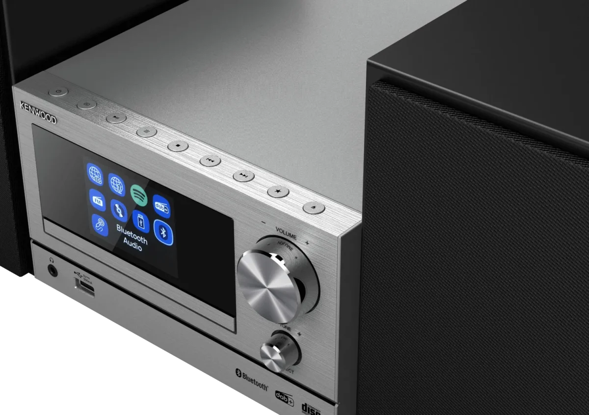 Kenwood M-7000S-S Smart Micro Hi-Fi System mit Internetradio, DAB+, CD/USB und Audiostreaming – Bild 6