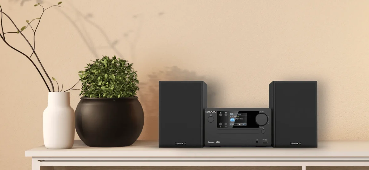 Kenwood M-725DAB-B Micro HiFi-System mit CD, USB, DAB+ und Bluetooth Audio-Streaming – Bild 4