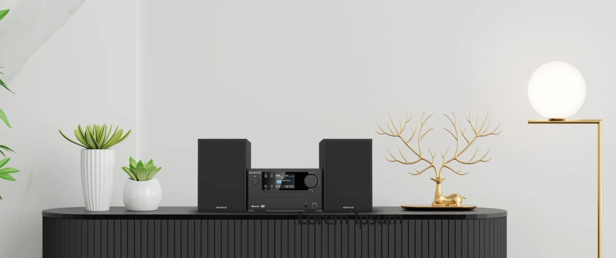 Kenwood M-725DAB-B Micro HiFi-System mit CD, USB, DAB+ und Bluetooth Audio-Streaming – Bild 5