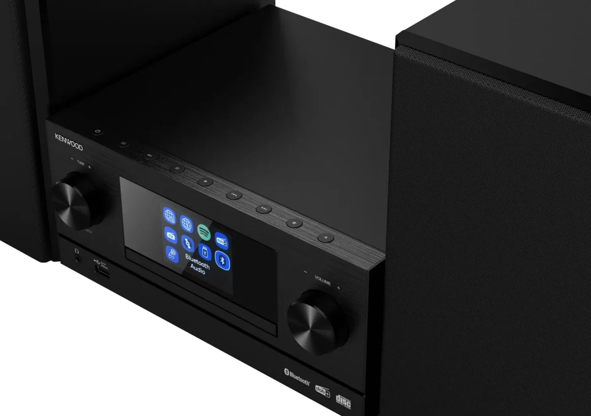 Kenwood M-9000S-B Smart Micro Hi-Fi System mit Internetradio, DAB+, CD/USB und Audiostreaming – Bild 5