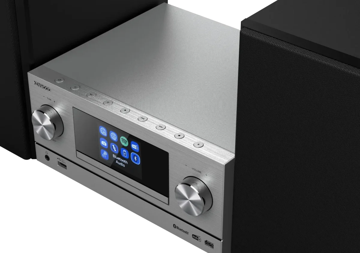 Kenwood M-9000S-S Smart Micro Hi-Fi System mit Internetradio, DAB+, CD/USB und Audiostreaming – Bild 5