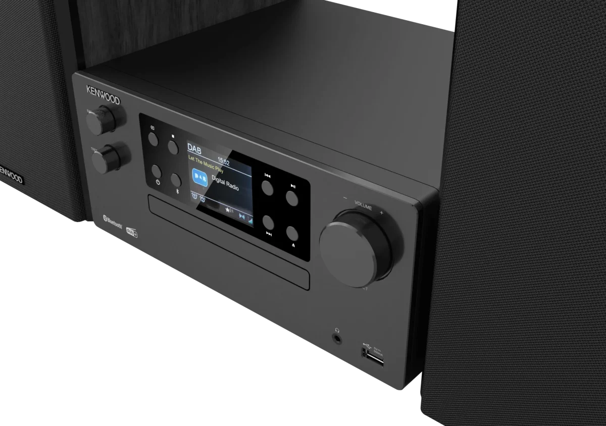Kenwood M-925DAB-B Micro HiFi-System mit CD, USB, DAB+ und Bluetooth Audio-Streaming – Bild 7