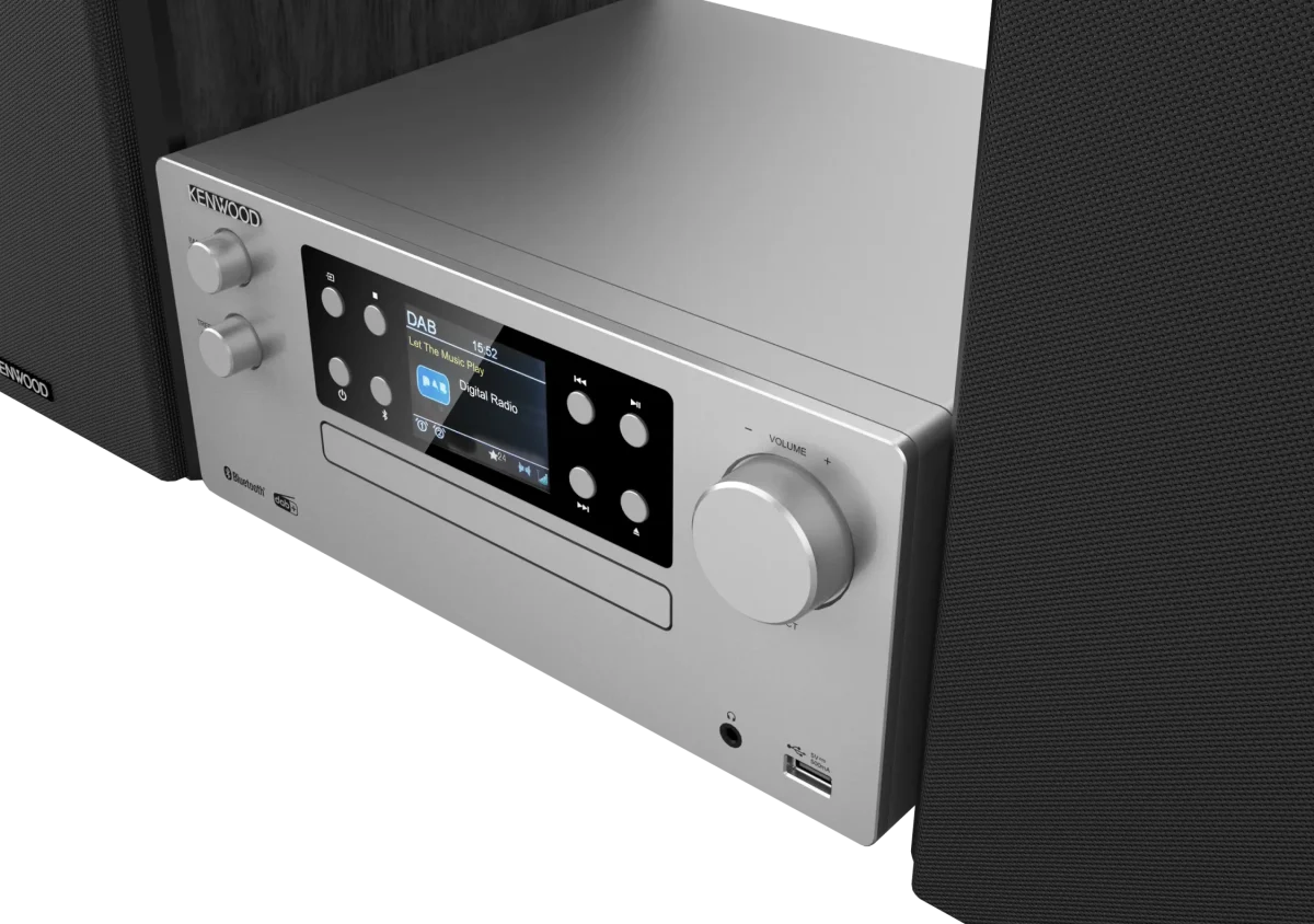 Kenwood M-925DAB-S Micro HiFi-System mit CD, USB, DAB+ und Bluetooth Audio-Streaming – Bild 5