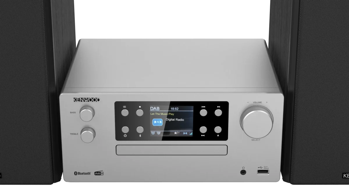 Kenwood M-925DAB-S Micro HiFi-System mit CD, USB, DAB+ und Bluetooth Audio-Streaming – Bild 6