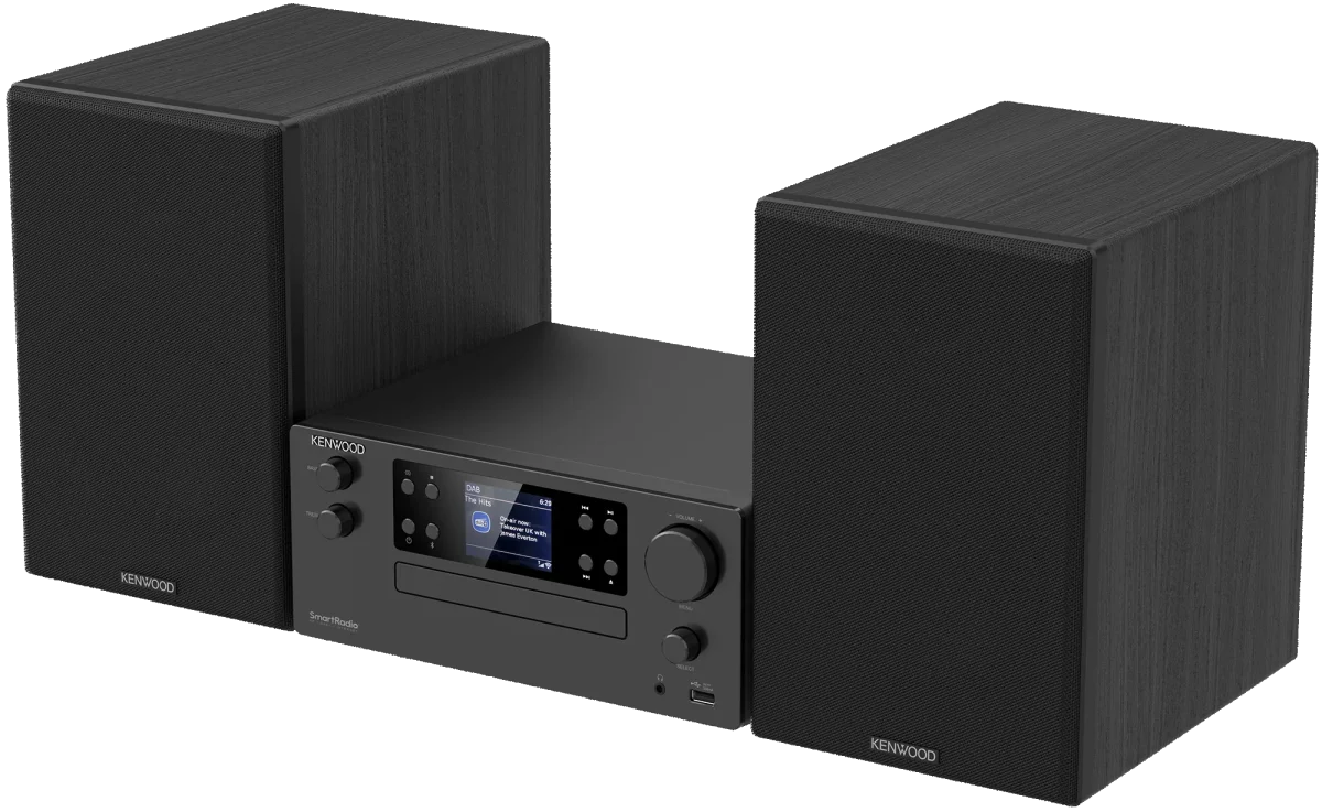 Kenwood M-9500S-B Smart Micro Hi-Fi System mit Internetradio, DAB+, CD/USB und Audiostreaming – Bild 5